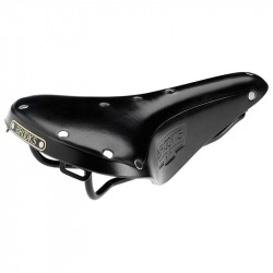 BROOKS B17 MAN GENUINE LEATHER BICYCLE SADDLE IN BLACK COLOR