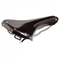 BROOKS B15 SWALLOW GENUINE LEATHER BICYCLE SADDLE IN BLACK
