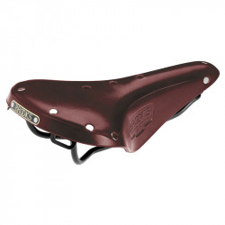BROOKS B17 MAN GENUINE LEATHER BICYCLE SADDLE IN BROWN COLOR