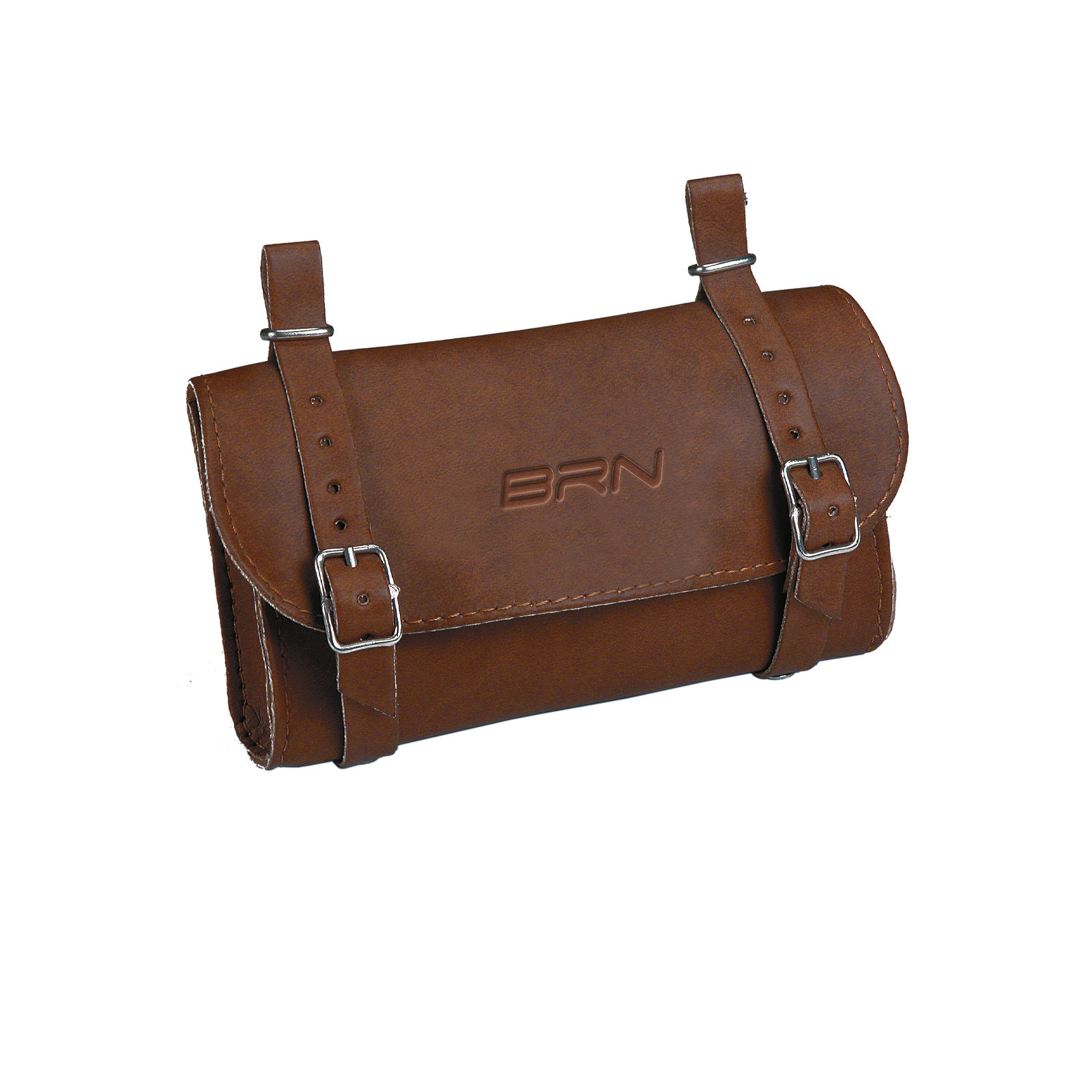 Leatherete Bicycle Saddle Bag Purse BROWN Artificial Leather