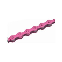 Colored Bicycle Chain Singlespeed Teflon Covered Easy Link Fixed Pink