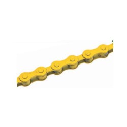 Colored Bicycle Chain Singlespeed Teflon Covered Easy Link Fix Yellow