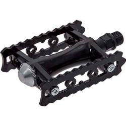 CLASSIC CORSA BLACK BICYCLE PEDALS FOR VINTAGE ROAD BIKES