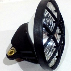 Front Dynamo Light with mesh Cafe Racer style