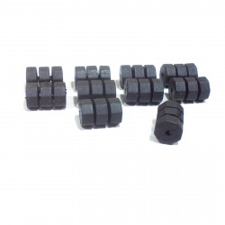 Set of Outer cable endings cups ferrules 5mm width PROMAX