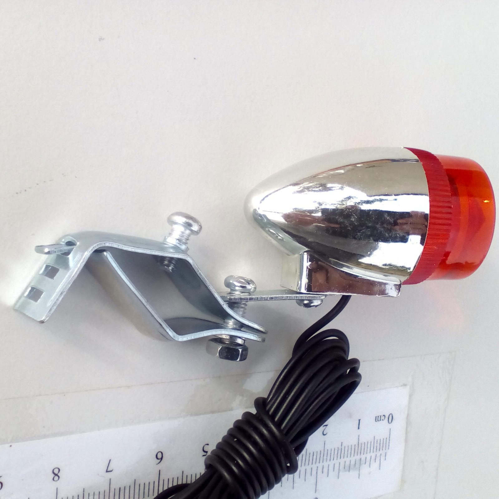 Fahrrad Dynamo Set 12V 6W - Scheinwerfer & Rücklicht Mit Reibungsdynamo