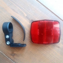 SET OF BICYCLE LARGE REFLECTORS FRONT AND REAR