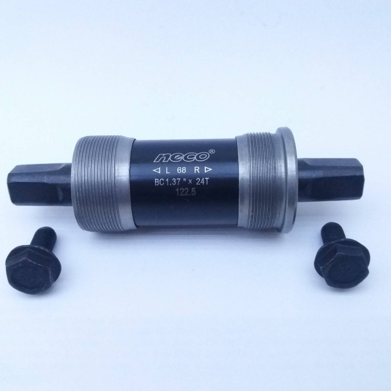 Bicycle Bottom Bracket NECO 122.5 sealed type English Thread