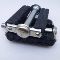 Classic Rubber Union Pedals for Retro Bicycles