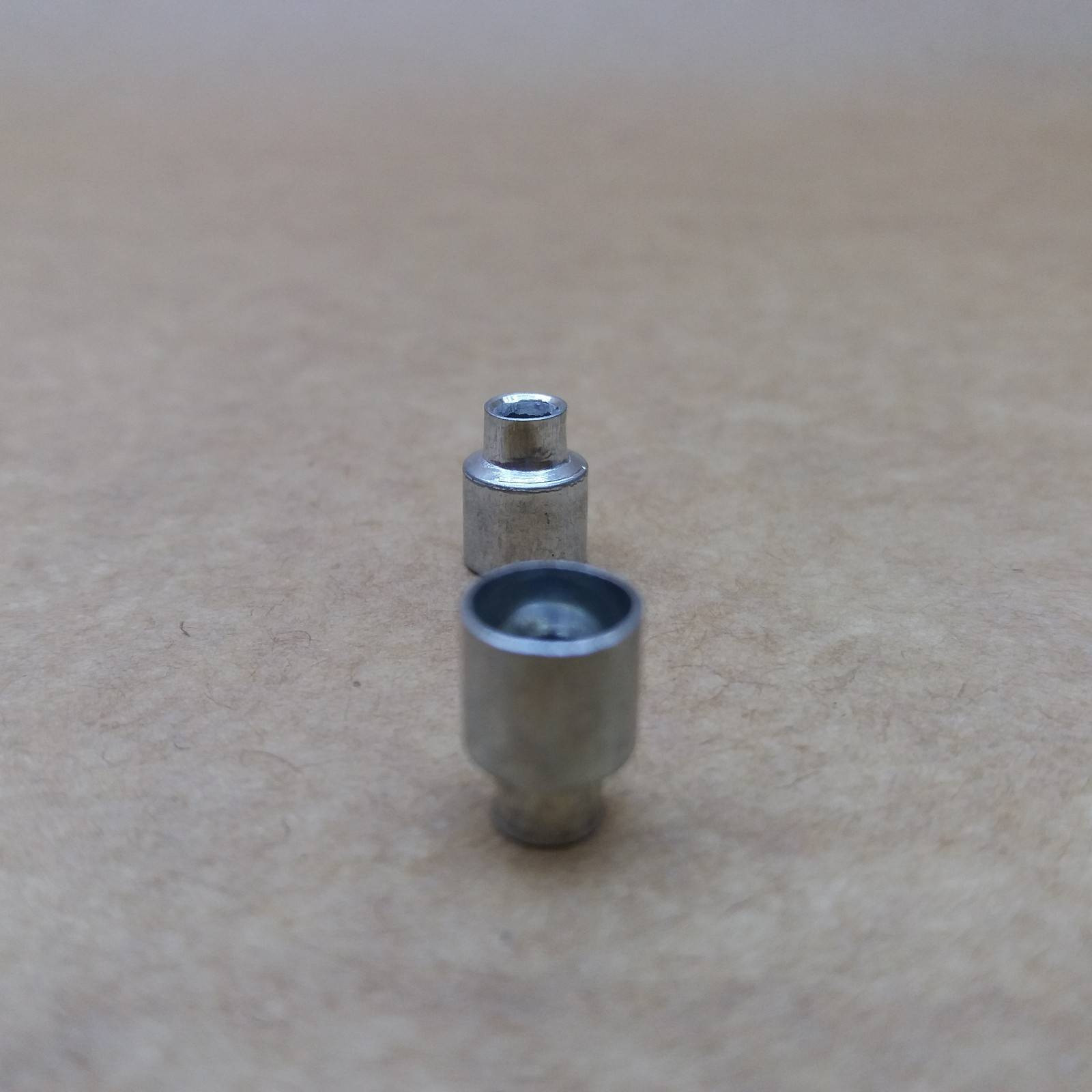 Set of 2 pcs Ferrules for old timer bicycle brake cable levers