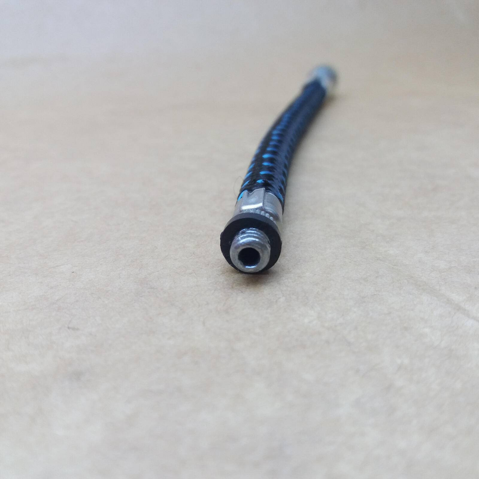 Bicycle pump hose pipe extension presta