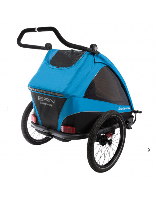 BICYCLE BABY TRAILER WITH SUSPENSION
