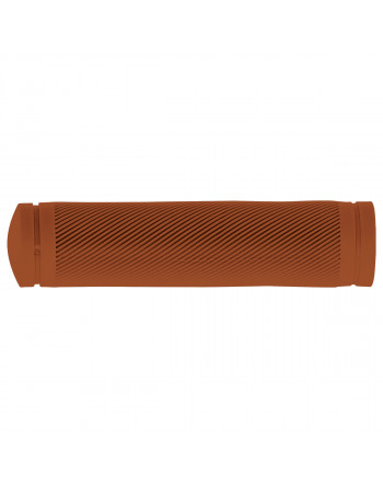 Brown Rubber Bicycle Grips