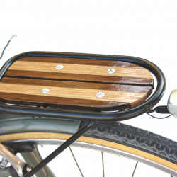 Bicycle Wooden Front Rack V Brakes Attached Handmade