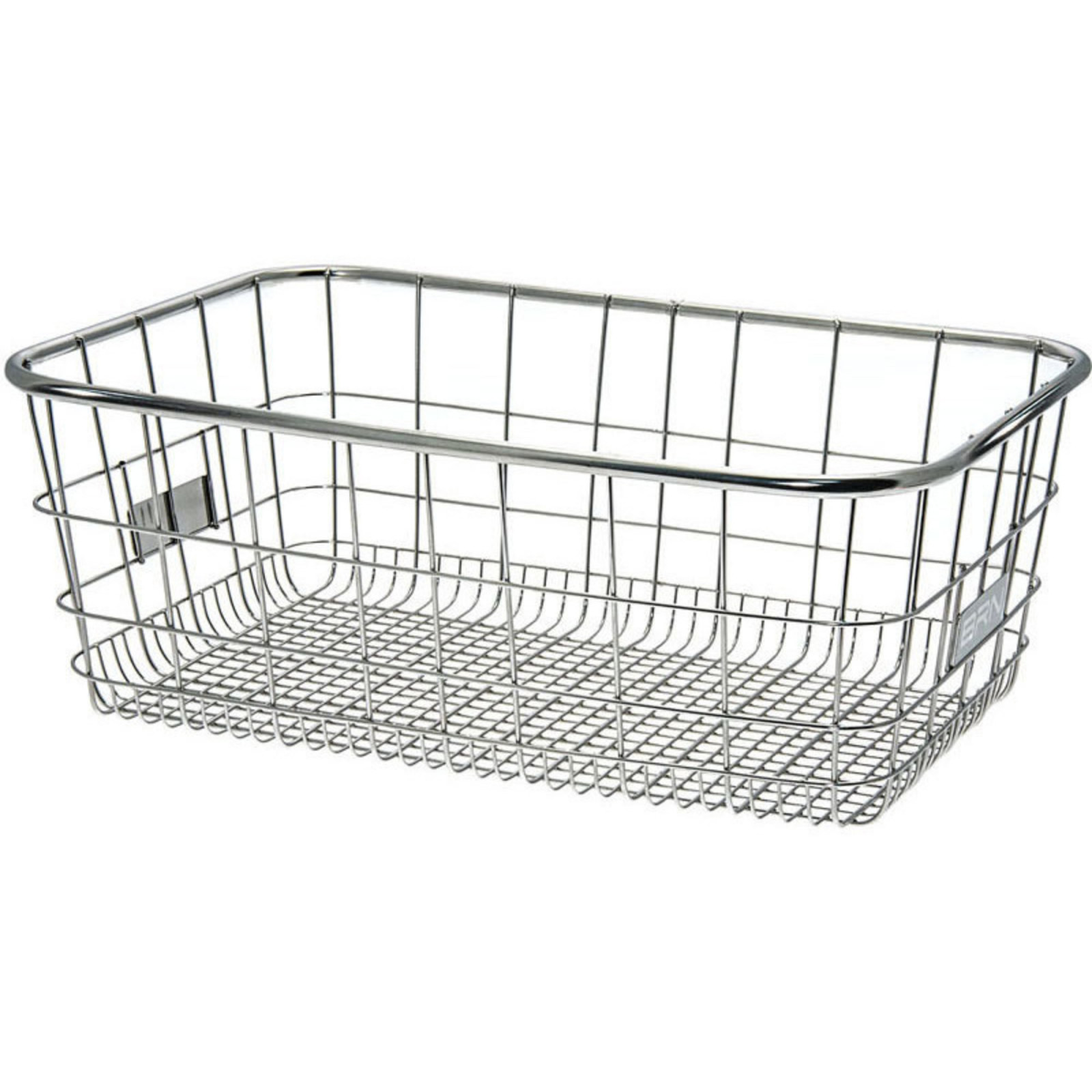 METALLIC 100 INOX FRONT or REAR BICYCLE BASKET
