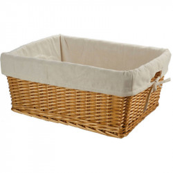 MAXI WICKER BICYCLE BASKET...