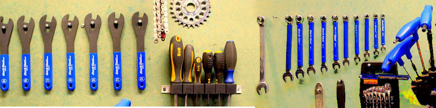Bicycle repair special tools and parts