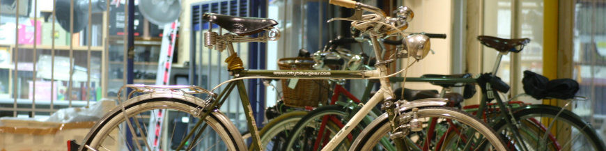 Ρετρο Αξεσουάρ ποδηλάτων - Αναπαλαίωση Ποδηλατων και ανταλλακτικά
